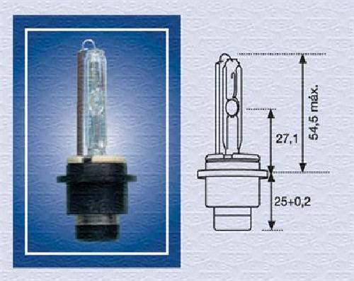 Original MAGNETI MARELLI Glühlampe Fernscheinwerfer Glühlampe Hauptscheinwerfer Glühlampe 002541100000