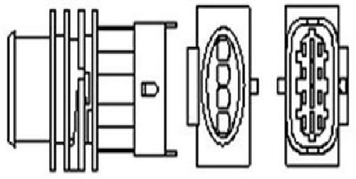 Original MAGNETI MARELLI Lambdasonde 466016355056 für Opel