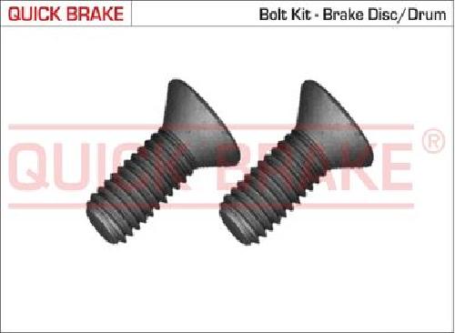 Original QUICK BRAKE Schraube Bremsscheibe 11676K für Mercedes-Benz Nissan Opel