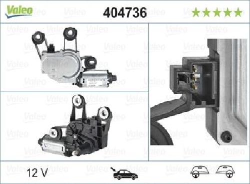 Original VALEO Wischermotor 404736 für Ford