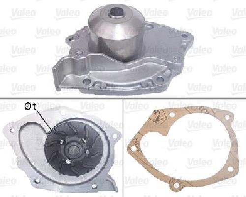Original VALEO Wasserpumpe 506698 für Mitsubishi Opel Renault Volvo