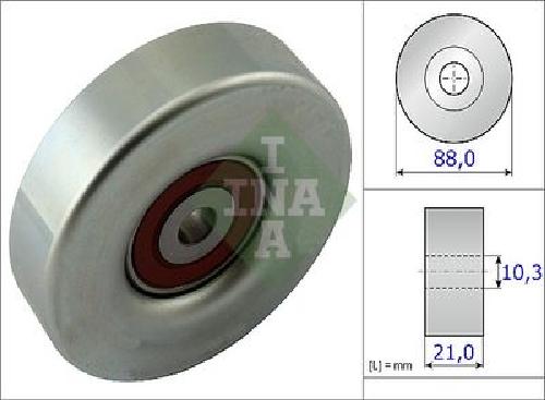 Original INA Umlenk-/Führungsrolle Keilrippenriemen 532 0618 10 für Daihatsu Original INA Umlenk-/Führungsrolle Keilrippenriemen 532 0618 10 für Daihatsu