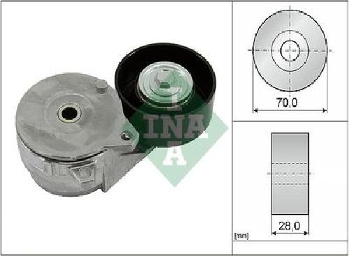 Original INA Riemenspanner Keilrippenriemen 534 0813 10 für Nissan Renault