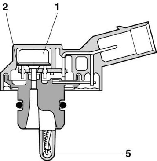 Original BOSCH Sensor Saugrohrdruck 0 261 230 109 für Volvo
