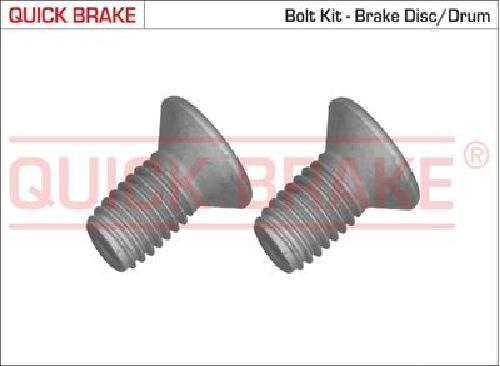Original QUICK BRAKE Schraube Bremsscheibe 11670K für Ford Land Rover Volvo
