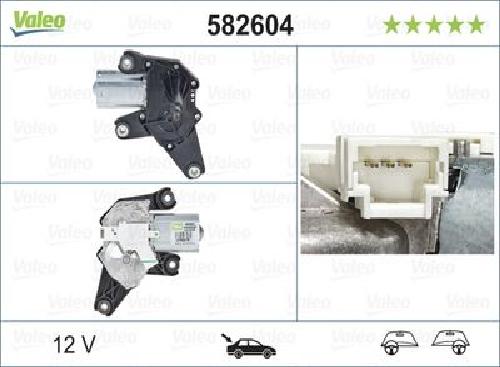 Original VALEO Wischermotor 582604 für Dacia Renault Original VALEO Wischermotor 582604 für Dacia Renault
