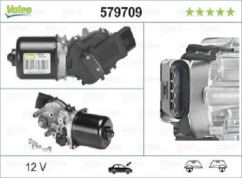 Original VALEO Wischermotor 579709 für Audi
