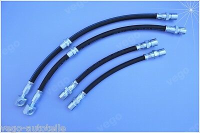 4x ORIGINAL VEGO BREMSSCHLAUCH BREMSSCHLÄUCHE VORNE HINTEN 562346 562373