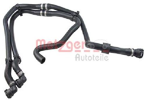 Original METZGER Kühlerschlauch Schlauch Wärmetauscher-Heizung 2420537 für BMW