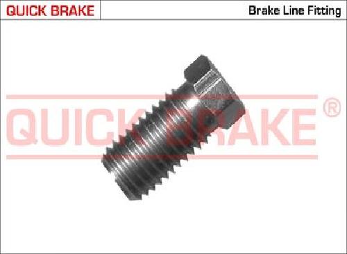 Original QUICK BRAKE Überwurfschraube CI 0217