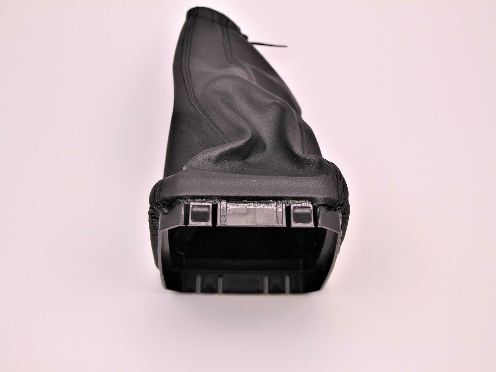 ORIGINAL VEGO Schaltsack Schaltmanschette Leder Schwarz OPEL 738423
