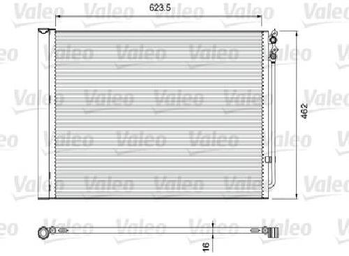 Original VALEO Kondensator Klimaanlage 814410 für BMW