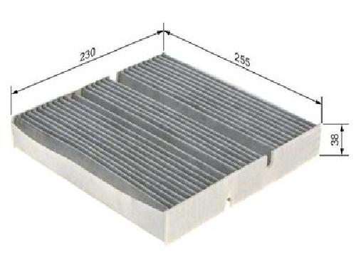 Original BOSCH Filter Innenraumluft 1 987 435 609 für Mercedes-Benz