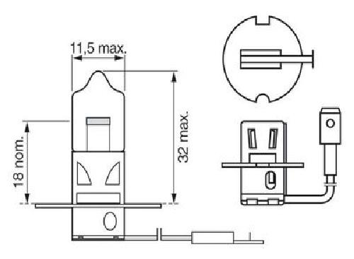 Original BOSCH Glühlampe Fernscheinwerfer Glühlampe Hauptscheinwerfer Glühlampe Nebelscheinwerfer Glühlampe Hauptscheinwerfer 1 987 302 031