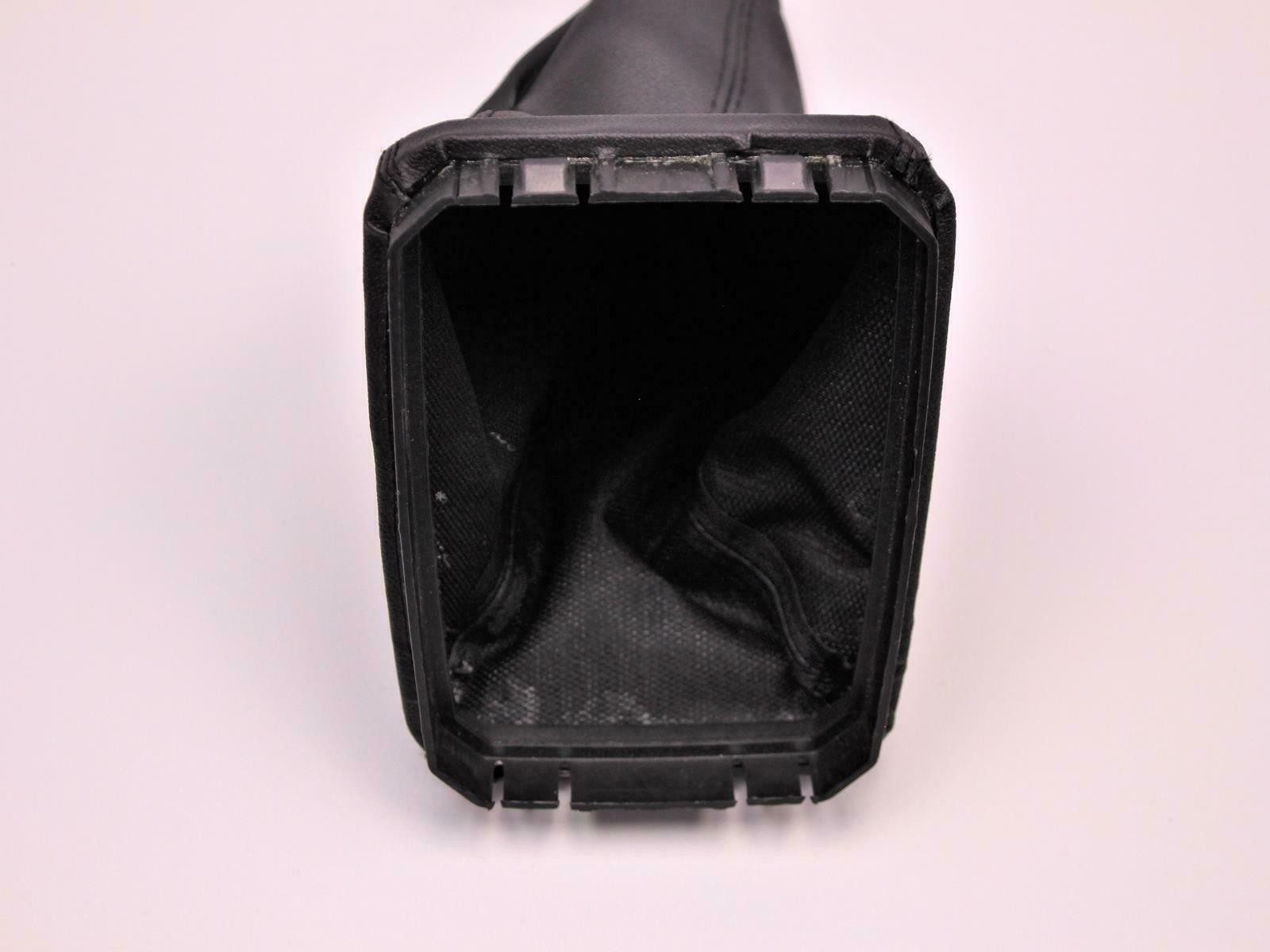 ORIGINAL VEGO Schaltsack Schaltmanschette Leder Schwarz OPEL 738423