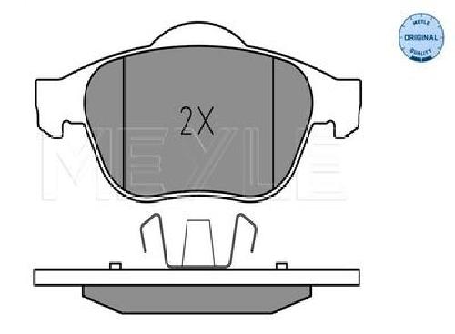 Original MEYLE Bremsbelagsatz Scheibenbremse 025 245 3618 für Renault