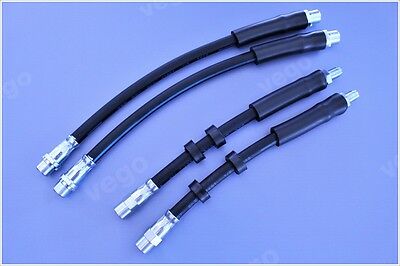 4x ORIGINAL VEGO BREMSSCHLAUCH BREMSSCHLÄUCHE VORNE HINTEN 4A0611775 4A0611707