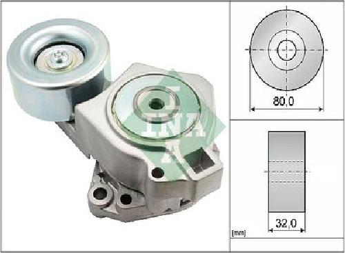 Original INA Riemenspanner Keilrippenriemen 534 0468 10 für Mitsubishi