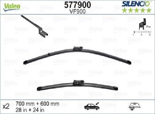 Original VALEO Wischblatt 577900 für Opel Original VALEO Wischblatt 577900 für Opel
