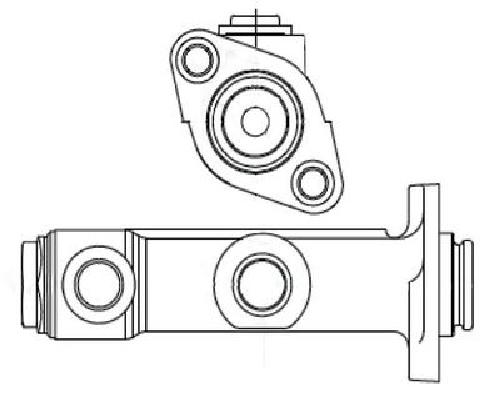 Original BOSCH Geberzylinder Kupplung 0 986 486 000 für Lada