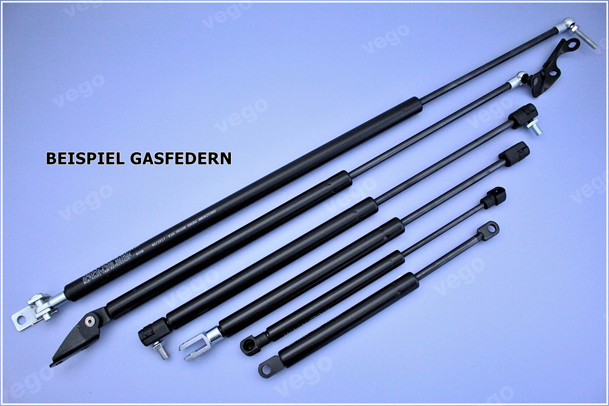 2x ORIGINAL VEGO GASFEDER DÄMPFER HECKKLAPPE VW 6R6827550A