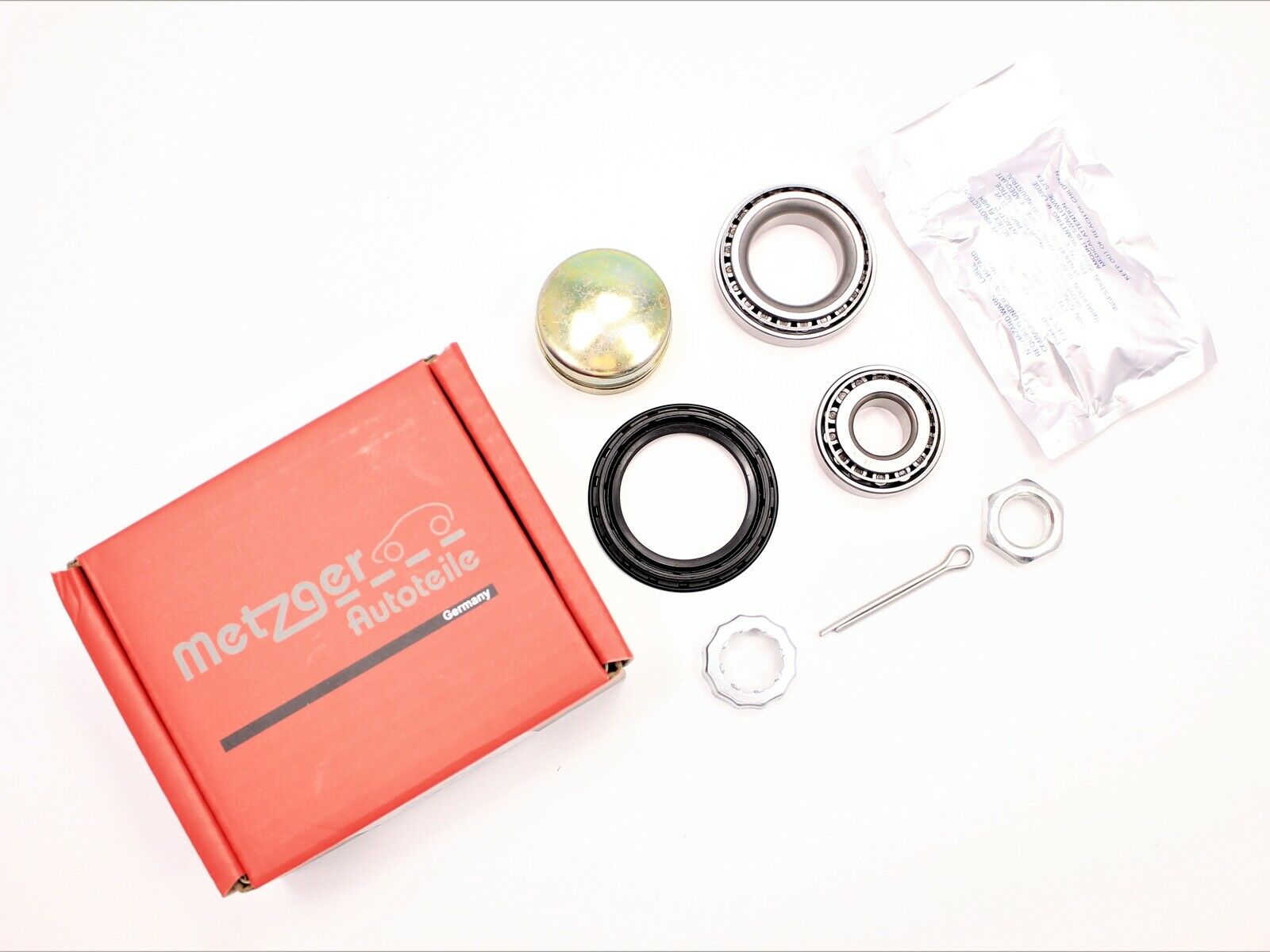 1x ORIGINAL METZGER RADNABE RADLAGERSATZ RADLAGER ÖLTUBE SET HINTEN 191598625 1x ORIGINAL METZGER RADNABE RADLAGERSATZ RADLAGER ÖLTUBE SET HINTEN 191598625