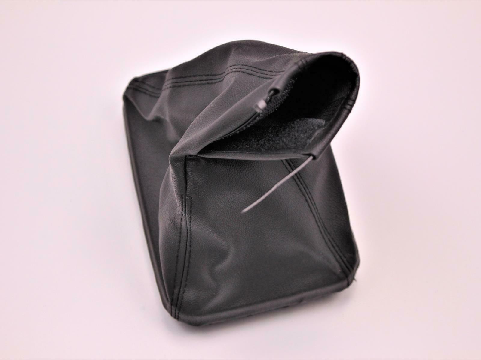 ORIGINAL VEGO Schaltsack Schaltmanschette Leder Schwarz OPEL 738423