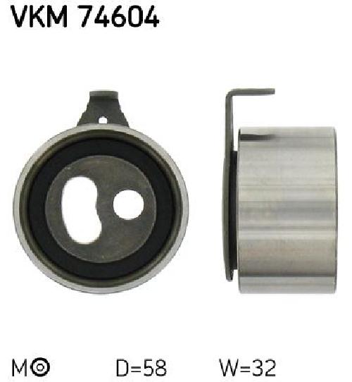 Original SKF Spannrolle Zahnriemen VKM 74604 für Ford Mazda