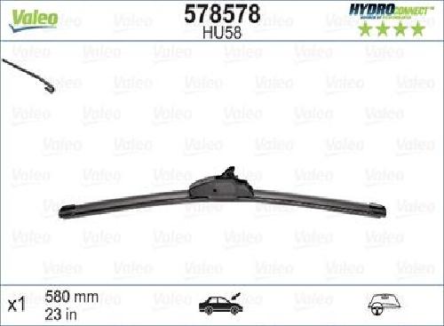 Original VALEO Wischblatt 578578 für BMW Mazda Saab Original VALEO Wischblatt 578578 für BMW Mazda Saab