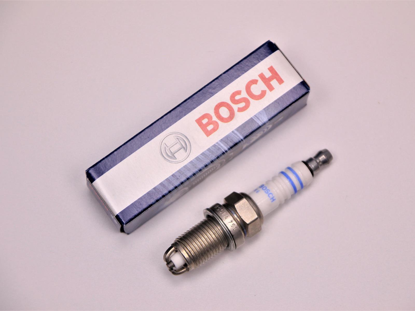 4x FIAT PUNTO EVO 1.4 ORIGINALE BOSCH SUPER PLUS SPARK PLUGS