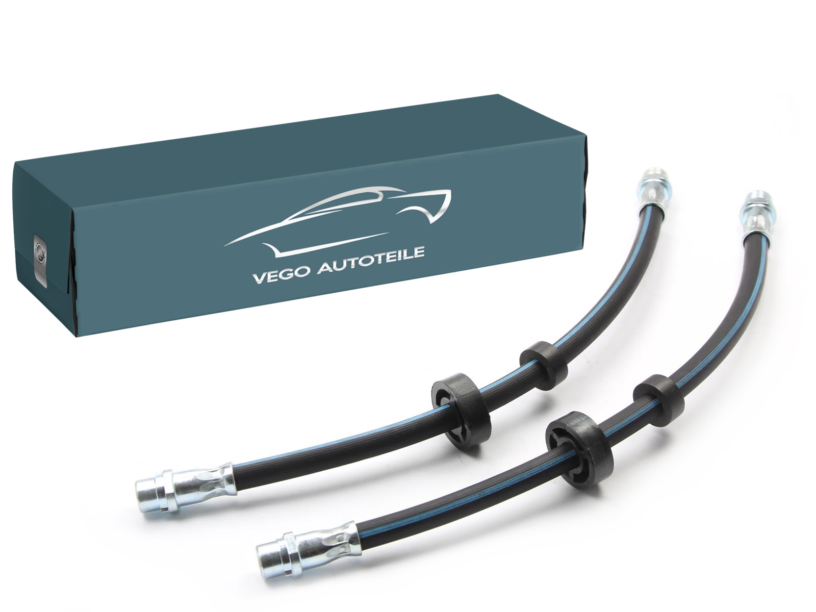 2x BREMBO Bremsschlauch Hinterachse Links Rechts Passend Für Iveco Daily IV
