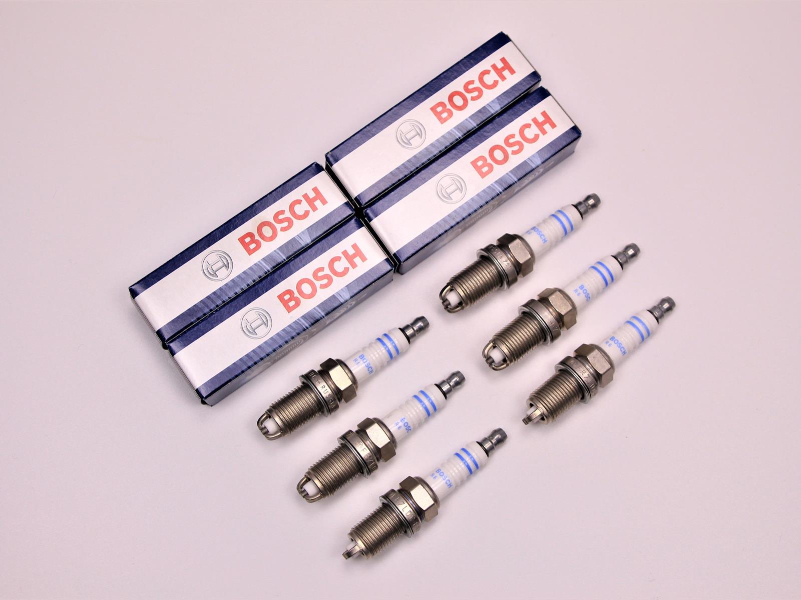 4x FIAT PUNTO EVO 1.4 ORIGINALE BOSCH SUPER PLUS SPARK PLUGS