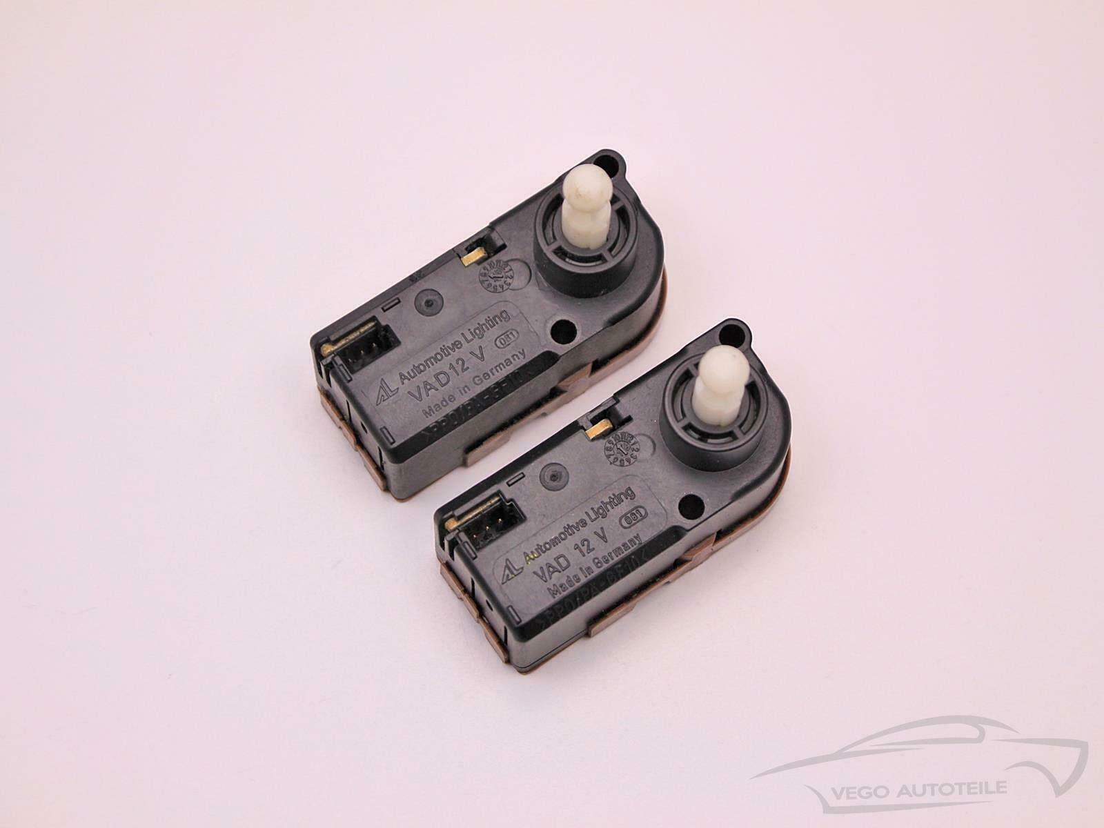 2X ORIGINAL VW STELLMOTOR LEUCHTWEITENREGULIERUNG LWR AUDI FORD SEAT SKODA VW